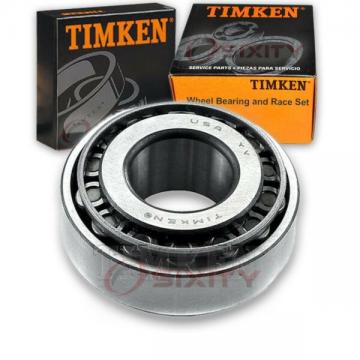 Timken Front Outer Wheel Bearing & Race Set for 1987-1988 Chevrolet R10 oq