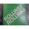 Rollway 22330MBKC3W33 Spherical Roller Bearing Bronze Retainer 22330K 