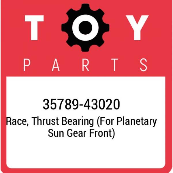 35789-43020 Toyota Race, thrust bearing (for planetary sun gear front) 357894302 #1 image