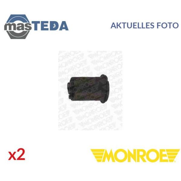 2x Monroe Rear Rear Axle Bearing Rubber Bearing L29844 P NEW OE QUALITY #1 image