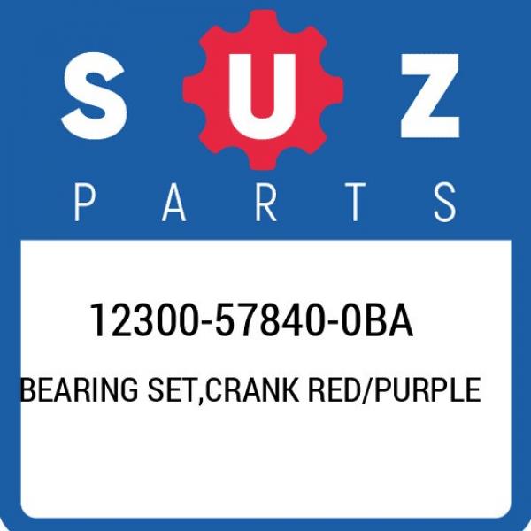 12300-57840-0BA Suzuki Bearing set,crank red/purple 12300578400BA, New Genuine O #1 image